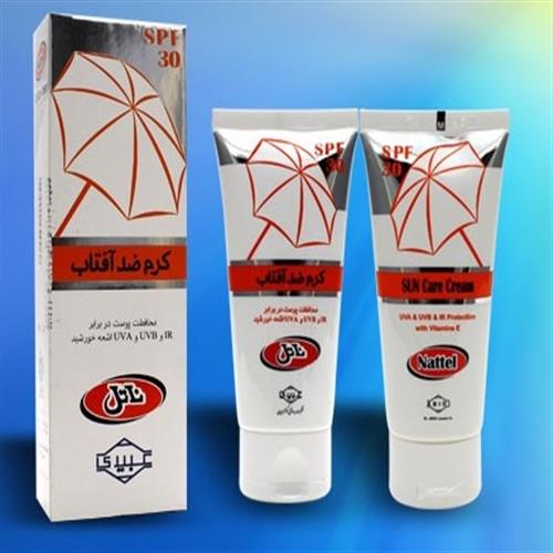 کرم ضد آفتاب و ویتامینه ناتل